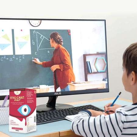 Mbdhwellness Eye Care Malt Vision Health For All Ages {Lutein Zeaxanthin & More} (Pack Of 3)