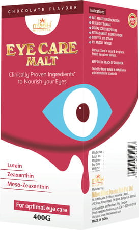 Mbdhwellness Eye Care Malt Vision Health For All Ages {Lutein Zeaxanthin & More} (Pack Of 3)