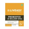 Liveasy Wellness Probiotic 25 Billion Cfu's- Improves Digestion & Metabolism - Strip (60 Tablets)