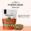 Nourishvitals Healthy Munching Combo | Chia Roasted Seeds + Pumpkin Roasted Seeds (200Gm Each)