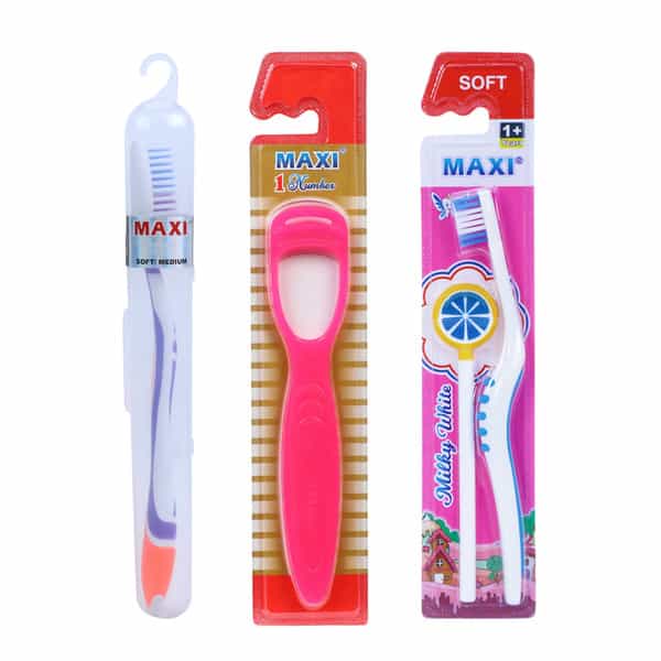 Maxi Oral Care Combo Of 3-(M-C60)