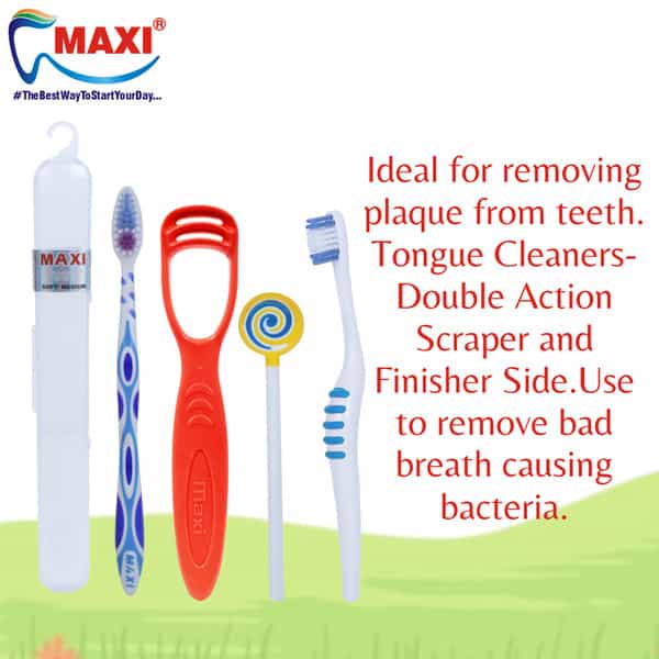 Maxi Oral Care Combo Of 3-(M-C60)