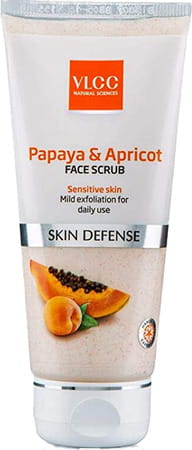 Vlcc Papaya & Apricot Face Scrub Skin Defence - 80 Gm