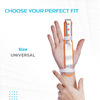 Vissco Finger Splint Long |Helps To Support The Finger After Fracture| Injury &Post Surgery(Orange)