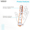 Vissco Finger Splint Long |Helps To Support The Finger After Fracture| Injury &Post Surgery(Orange)