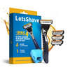 Letsshave Pro 4 Razor Shaving Kit Value Set For Men