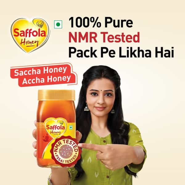 Saffola Honey 100% Pure Nmr Tested Honey 250 G