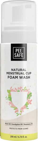 Pee Safe Natural Menstrual Cup Foam Wash (200 Ml)