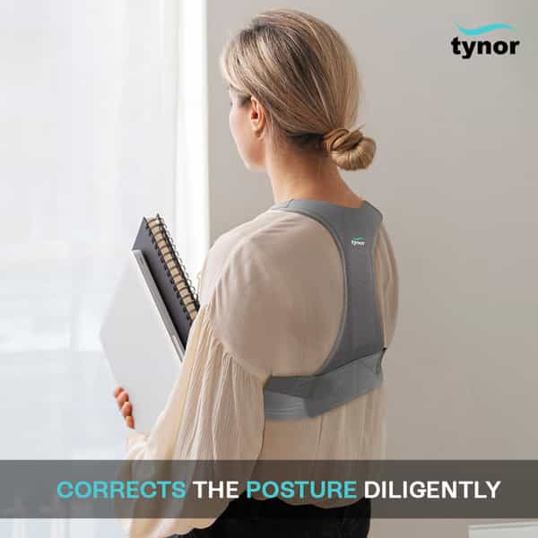 Tynor Posture Corrector Grey Xl 1 Unit