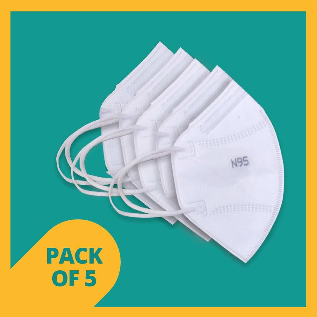 Buy N95 Mask Pack Of 5 Online get Upto 60 OFF PharmEasy