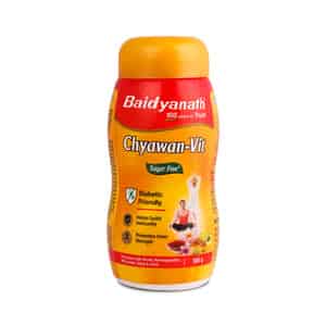 Baidyanath Ayurved Sugar Free Chyawan Vit 500g | Amla | Ashwagandha & Almonds