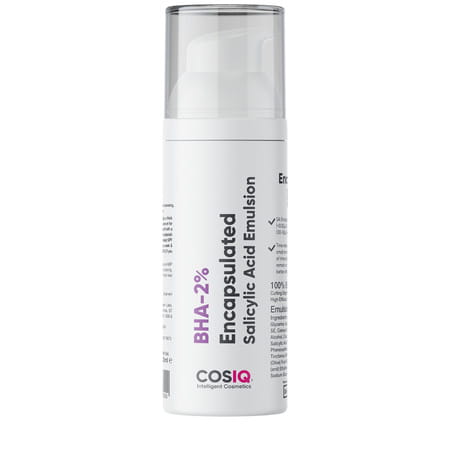 Cos-Iq Bha-2% Encapsulated Salicylic Acid Emulsion 30ml For Sensitive Skin | Face Exfoliator