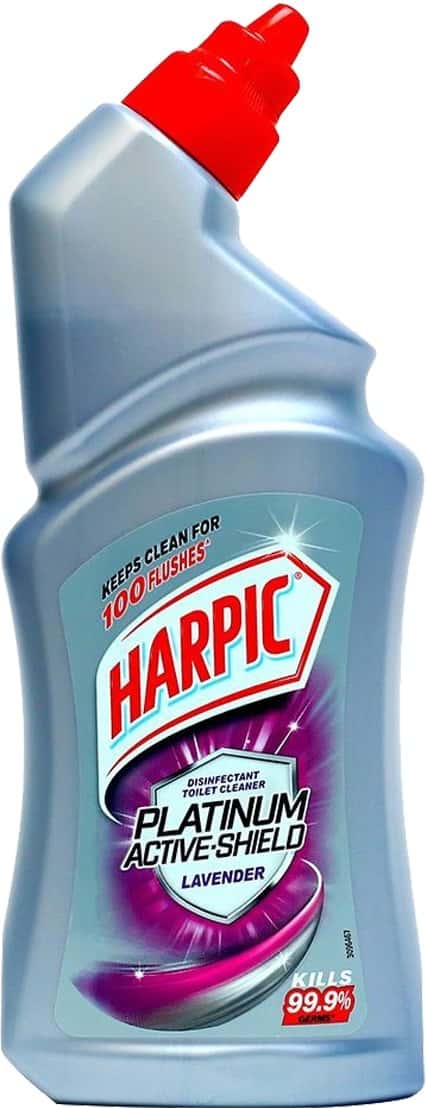 Harpic Active Platinum Lavender Toilet Cleaner Bottle Of 500 Ml