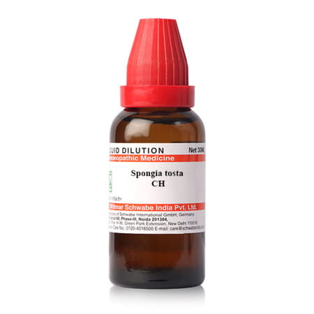 Dr. Willmar Schwabe India Spongia Tosta 200ch 30ml