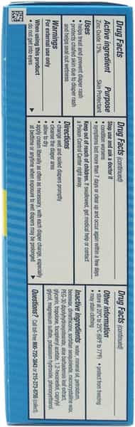 Desitin Rapid Relief Zinc Oxide Diaper Rash Cream 4 Oz