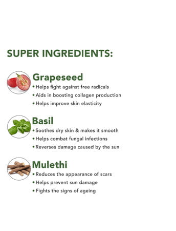 Skivia Lavender Body Wash With Grapeseed | Basil & Mulethi - 200 Ml (200 Ml)