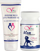 Vigini Cool Blue Sensual Lubricant Massage Gel 100Ml+ Energy Stamina Testosterone Booster 30 Caps