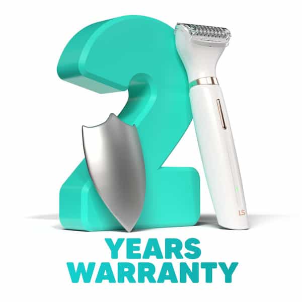 Letsshave Evior 4-In-1 Face & Body Trimmer For Women | 4 Heads & 6 Functions | Skin-Safe Blades