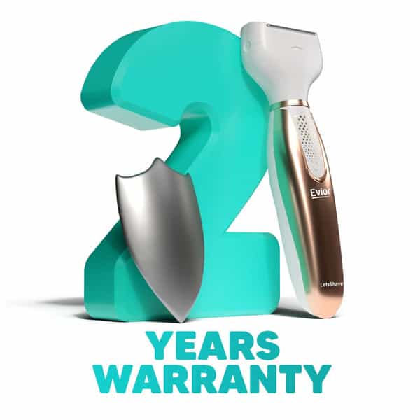Letsshave Evior 4-In-1 Face & Body Trimmer For Women | 4 Heads & 6 Functions | Skin-Safe Blades