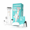 Letsshave Evior 4-In-1 Face & Body Trimmer For Women | 4 Heads & 6 Functions | Skin-Safe Blades