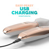 Letsshave Evior 4-In-1 Face & Body Trimmer For Women | 4 Heads & 6 Functions | Skin-Safe Blades