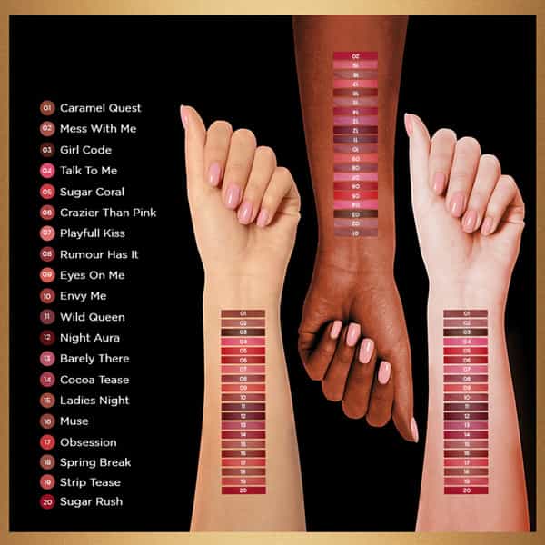 Manish Malhotra Beauty By Myglamm Liquid Matte Lipstick-Talk To Me