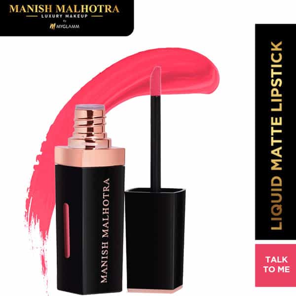Manish Malhotra Beauty By Myglamm Liquid Matte Lipstick-Talk To Me