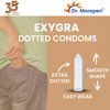Dr. Morepen Exygra Dotted | Choicolate | Condom | 10 No'S | Pack Of 2