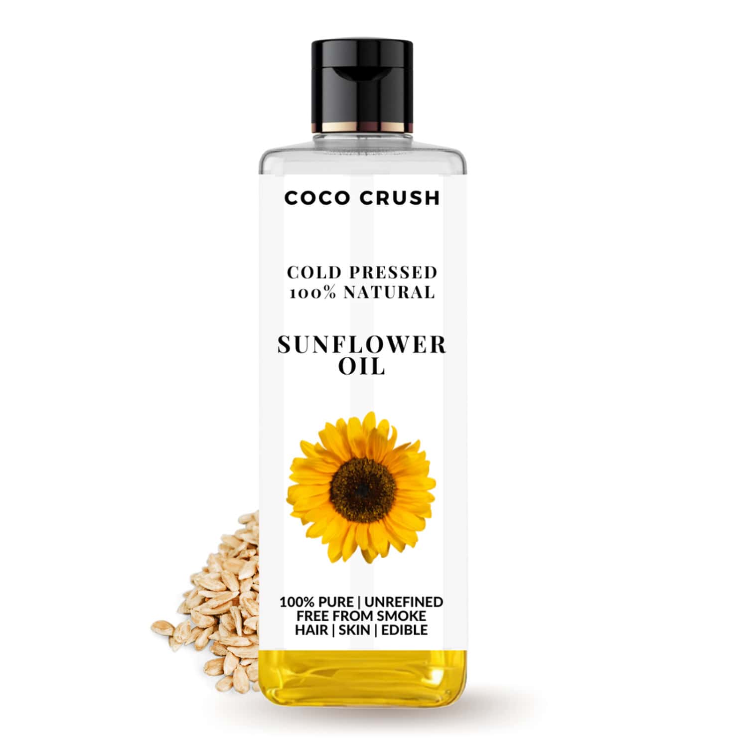 Coco Crush Cold Pressed Sunflower Oil - 50ml