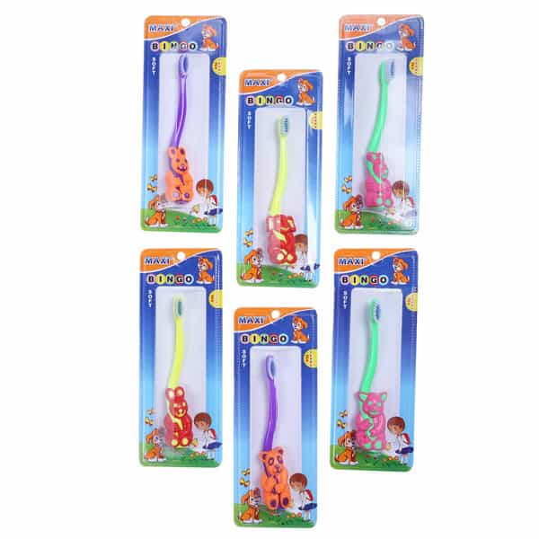 Maxi Bingo Junior Soft Toothbrush (Pack Of 6)