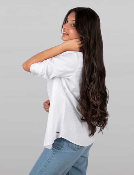 Streak Street Clip-In 24" Full-Wavy Mix Brown Hair Extensions