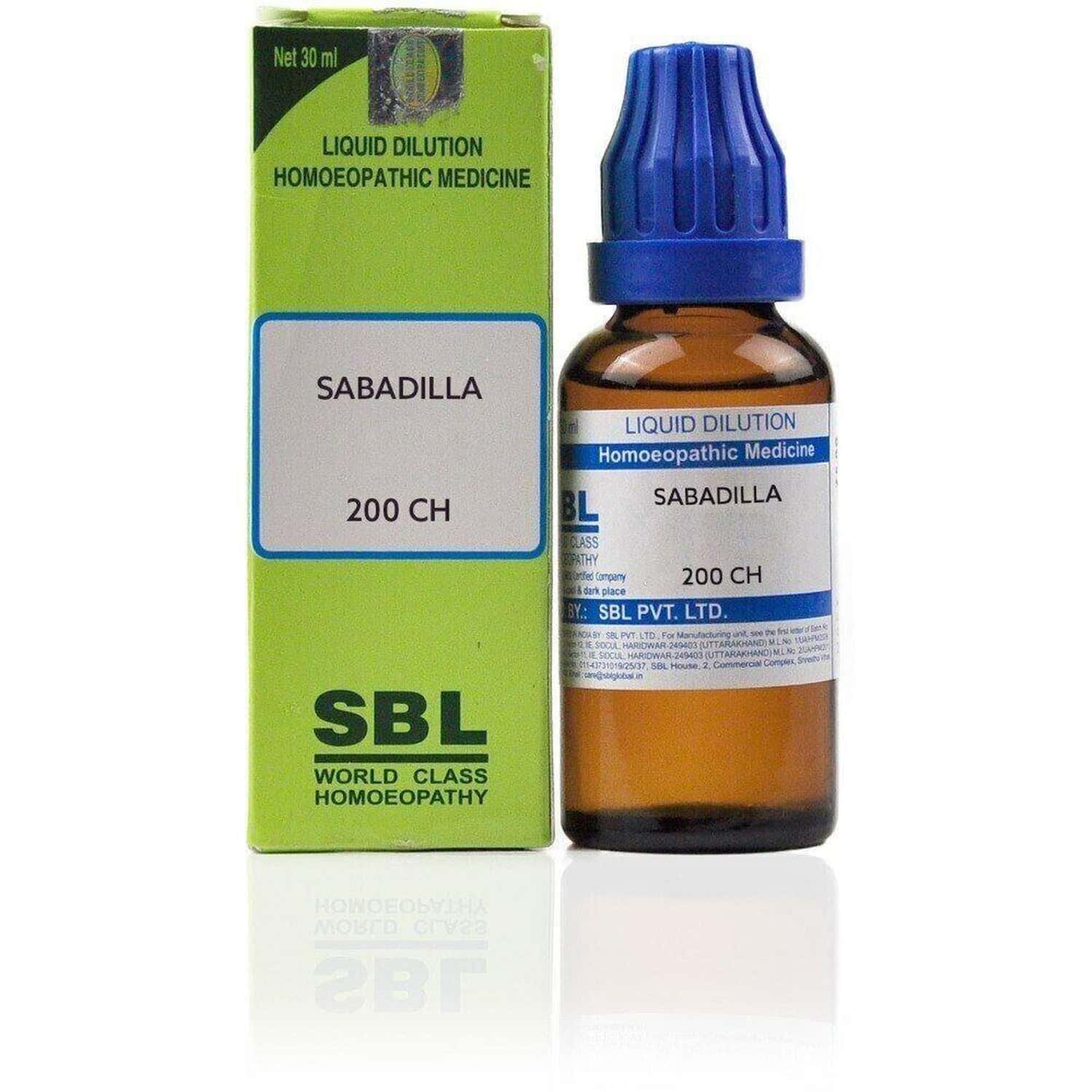 Sbl Sabadilla Dilution 200 Ch 30 Ml Pack Of 3