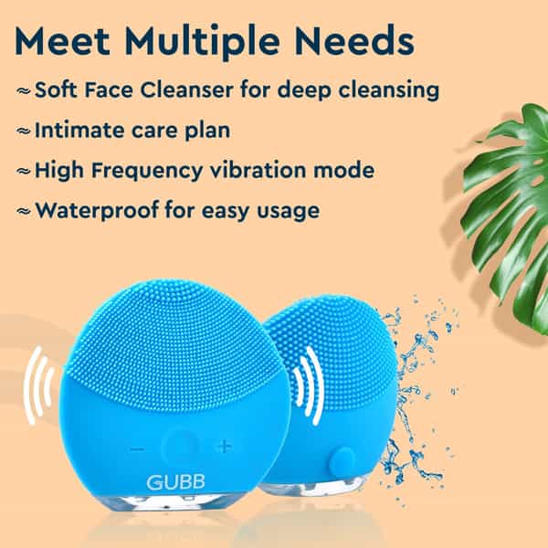 Gubb Facial Cleansing Massager Brush With Usb