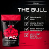 Kobra Labs The Bull Mass Gainer With 23 Vitamins & Minerals, High Protein And Calories (1Kg, Mango)