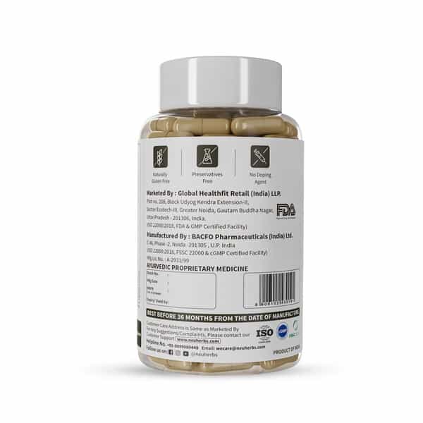 Neuherbs T7 Test-On 60 Capsules