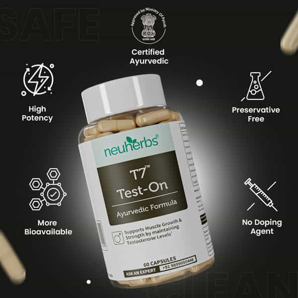Neuherbs T7 Test-On 60 Capsules