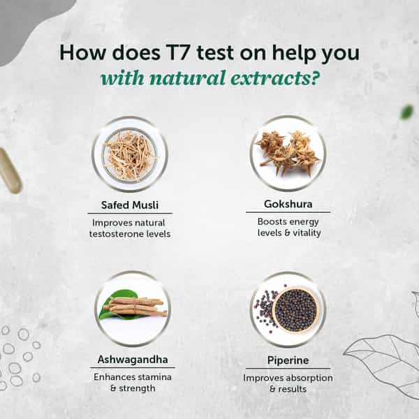 Neuherbs T7 Test-On 60 Capsules