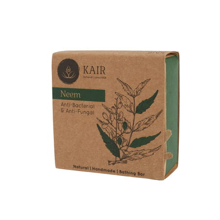 Kairali Neem Soap - Herbal Antibacterial And Antifungal Soap For Skin Problems - 100G