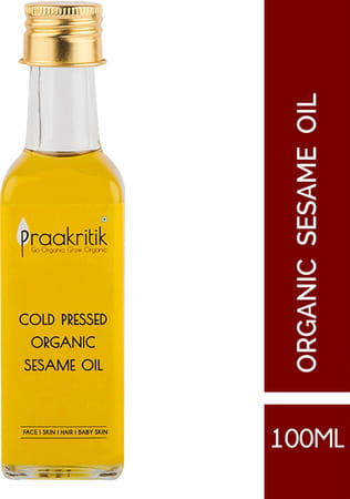 Praakritik Organic Cold Pressed Sesame Oil 100 Ml