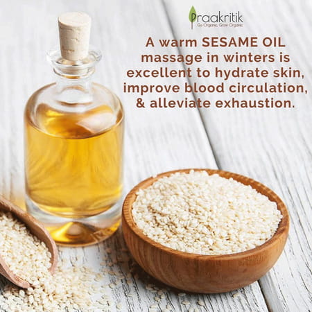 Praakritik Organic Cold Pressed Sesame Oil 100 Ml