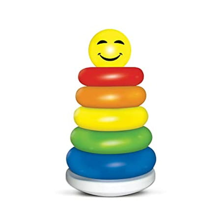 Little'S Plastic Junior Ring (Multicolour) (6 Pieces)