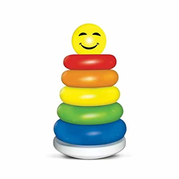 Little's Plastic Junior Ring (Multicolour) (6 Pieces)