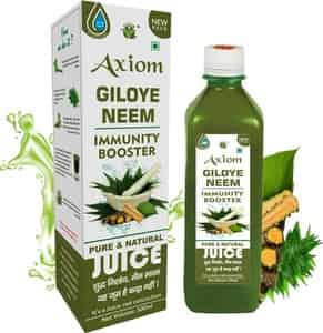 Axiom Giloye Neem Juice For Immunity Booster|helps In Purifies Blood & Clears Skin -500ml