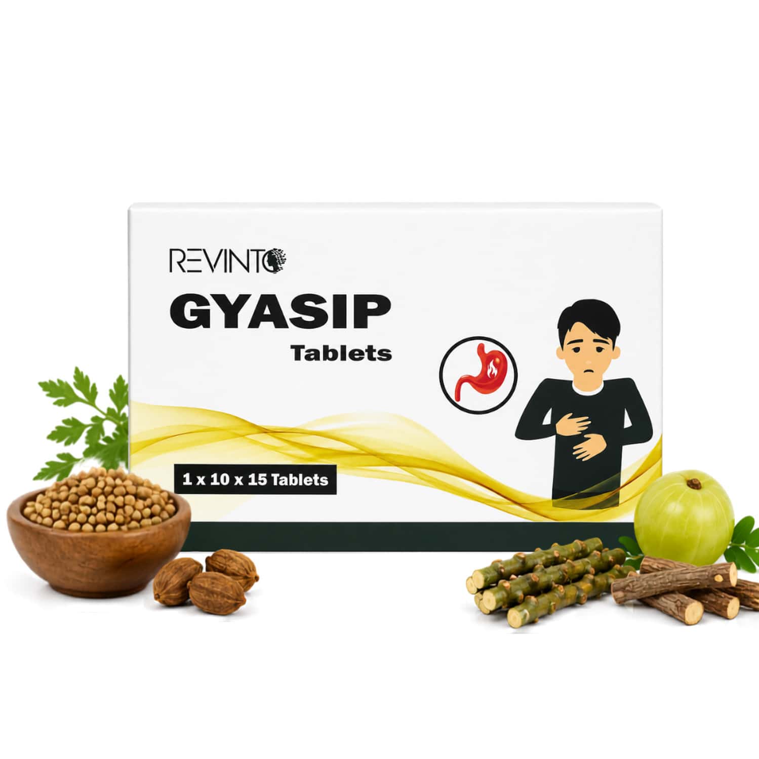 Revinto Gyasip | Complete Digestive Comfort | 150n