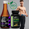 Weight Loss Syrup & Fat Loss & Sliming Capsules - 100% Ayurvedic (200Ml+30Capsules)