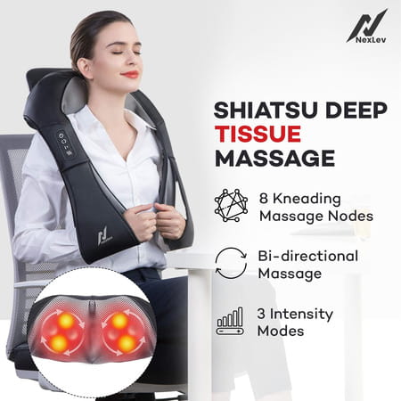 Nexlev Neck & Back Massager Bm-02