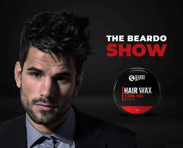 Beardo Hair Wax Strong Hold Crystal - 100 Gm