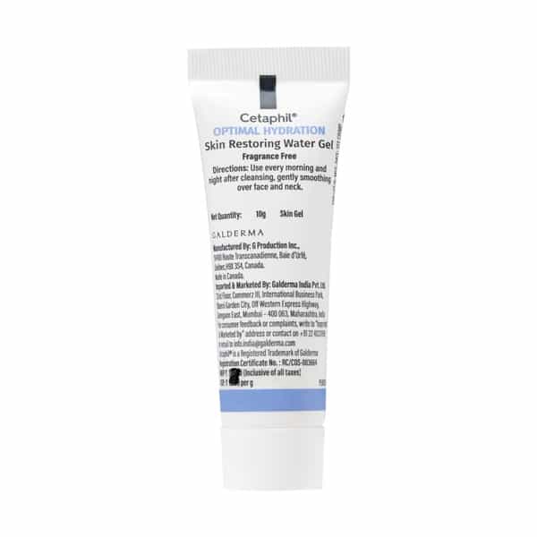 Cetaphil Optimal Hydration Restoring Water Gel 10 Gm