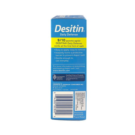 Desitin Diaper Rash Cream Rapid Relief Zinc Oxide 2 Oz 57 Gm