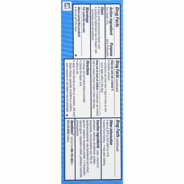Desitin Diaper Rash Cream Rapid Relief Zinc Oxide 2 Oz 57 Gm